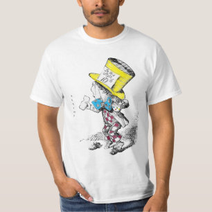 T-shirt fou raisonnable de thé de chapelier
