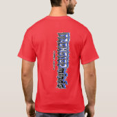 T-shirt FOU sur l'AVANT, FRENZIEDminds soutenez dessus (Dos)