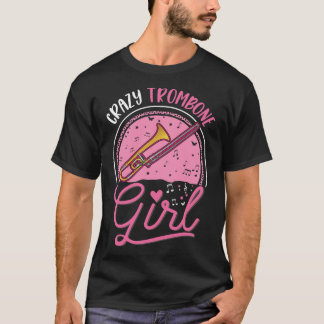 T-shirt Fou Trombone Girl Trombone 1