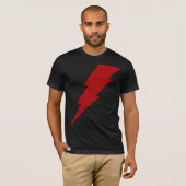 T-shirt Foudre rouge (Devant entier)