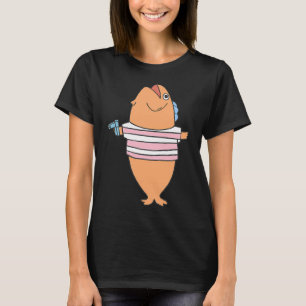 T-shirt fouet fouet poisson