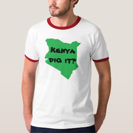 T-shirt Fouille du Kenya il ? (Devant)