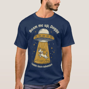 T-shirt Fouille-Moi, Chien - Drôle OVNI Chien