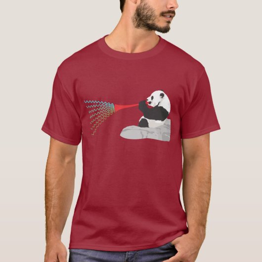 T-shirt Fouille Vuvuzelas de pandas (Devant)