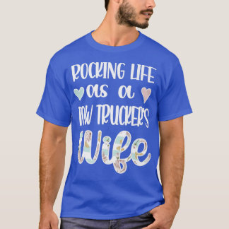 T-shirt Fouiller la vie en tant que femme de camion de rem
