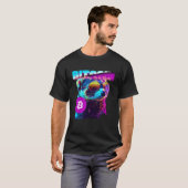 T-shirt Fouine Bitcoin (Déclaration et graphique drôles de (Devant entier)