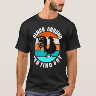 T-SHIRT FOUINER ET DÉCOUVRIR AMOUREUX DE POULET VOLAILLE F