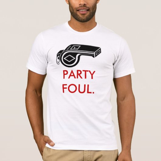 T-SHIRT FOUL. DE PARTIE (Devant)