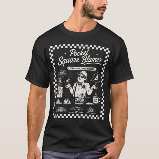 T-shirt Foulard de poche (Devant)