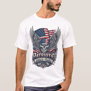 T-shirt Foulard Patriotique Rocker Old Glory Musique Rock 