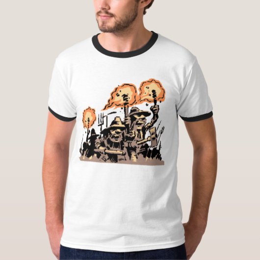 T-shirt Foule d'imaginaire (Devant)