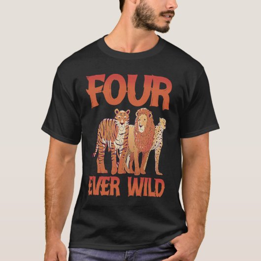 T-shirt Four Ever Wild (Devant)