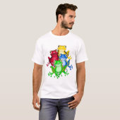 T-shirt Four Frogs (Devant entier)