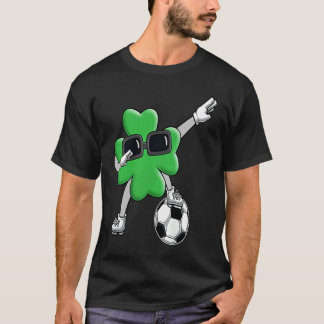 T-shirt Four Leaf C Soccer Patrick's Day Lucky Day