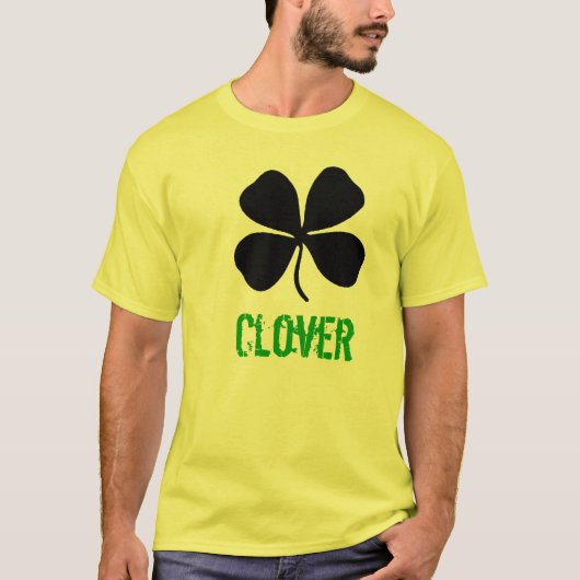 T-shirt Four_Leaf_Clover_11, trèfle (Devant)