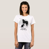 T-shirt Four-legged family, full-time joy (Devant entier)