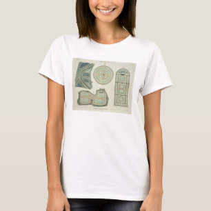 T-shirt Four Plans for Kitchen Gardens, de 'Hints on the