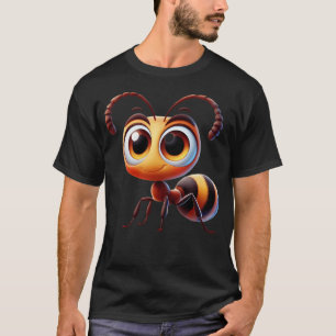 T-shirt Fourmi Souriant Adorable