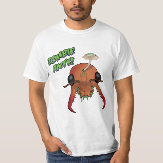 T-shirt Fourmis de zombi ! (Devant)