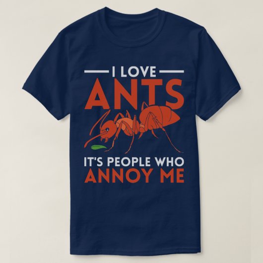 T-shirt Fourmis d'insectes gardant la fourmi (Design devant)