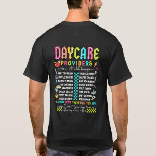 T-shirt fournisseur de garderie