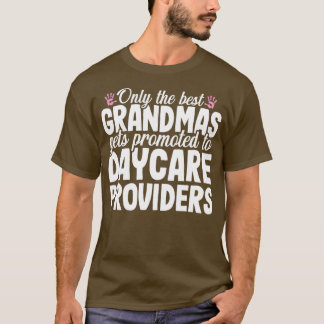 T-shirt Fournisseur de garderie Meilleur cadeau de grand-m