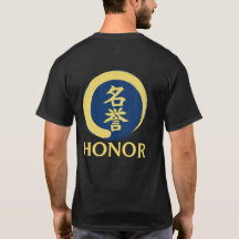 Fournitures de Sensei Bushido Honneur Kanji