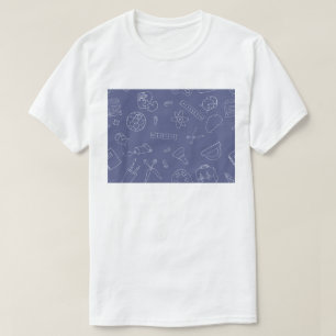 T-shirt Fournitures scolaires de rentrée des classes, rent