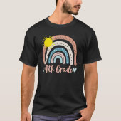 T-shirt Fourth Grade 4th Grade Back To School Student Boho (Devant)