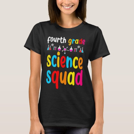T-shirt Fourth Grade Science (Devant)