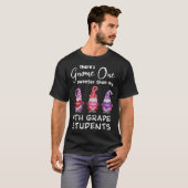 T-shirt Fourth Grade Teacher Valentine's Day Gnomes (Devant entier)