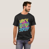 T-shirt Fous de la Fête Retro 80s Couleur (Devant entier)