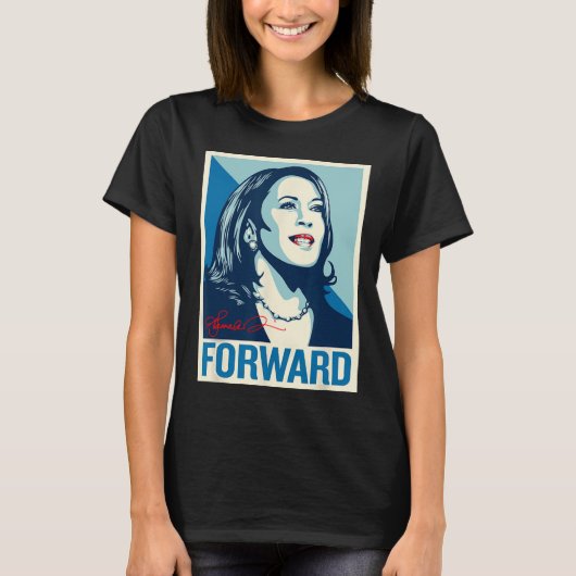 T-shirt Foward Kamala Portrait (Devant)