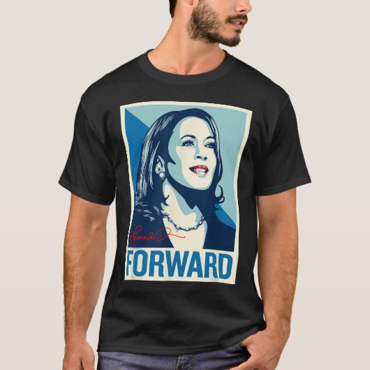 T-shirt Foward Kamala Portrait (Devant)
