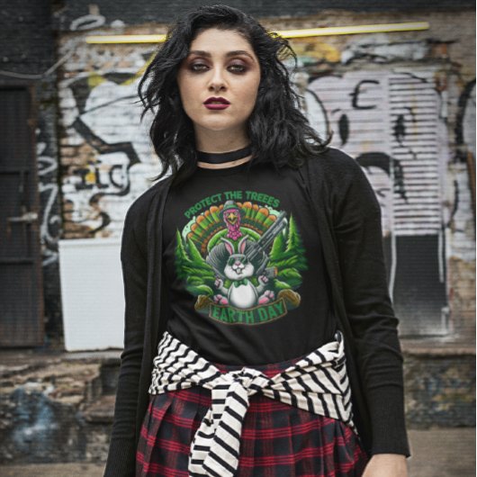 T-shirt Fowl Vs. Fur : Coup De Peau