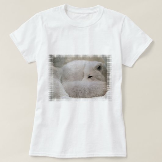 T-shirt Fox arctique de sommeil (Design devant)