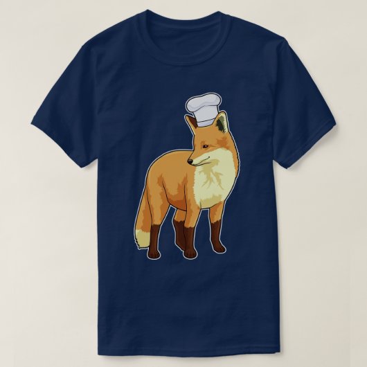 T-shirt Fox as Cook (Design devant)