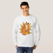 T-shirt Fox avec 9 queues Fox (Devant entier)