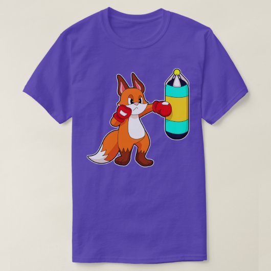 T-shirt Fox Boxer Punching sac (Design devant)