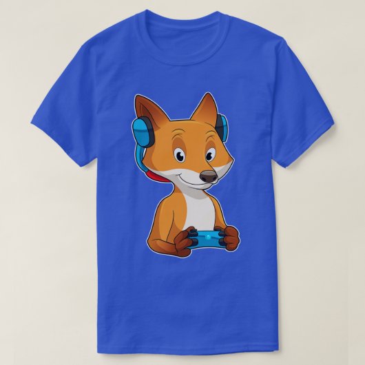 T-shirt Fox comme avec Joystick (Design devant)