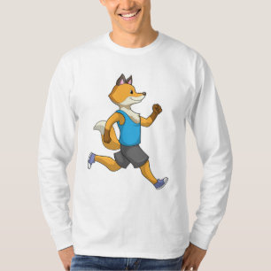 T-shirt Fox comme coureur à Running