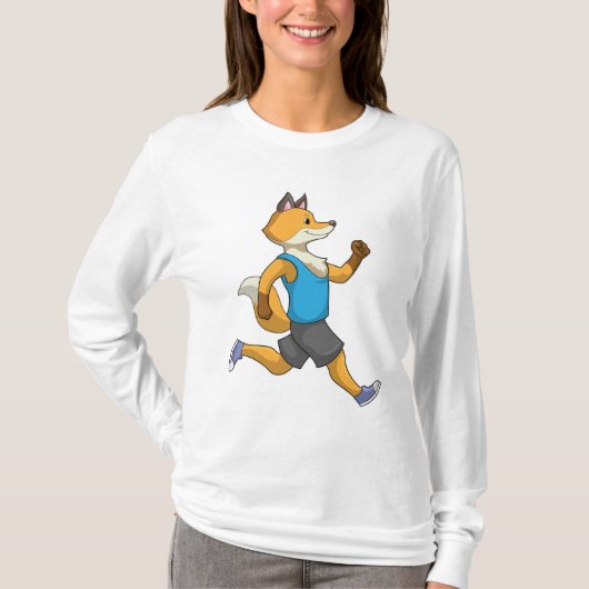 T-shirt Fox comme coureur à Running (Devant)