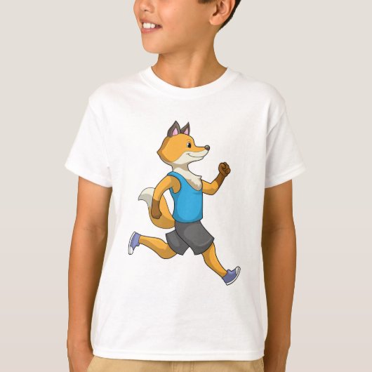 T-shirt Fox comme coureur à Running (Devant)