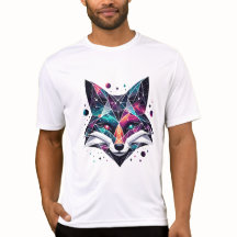 T-shirt Fox Cosmique Pour Hommes