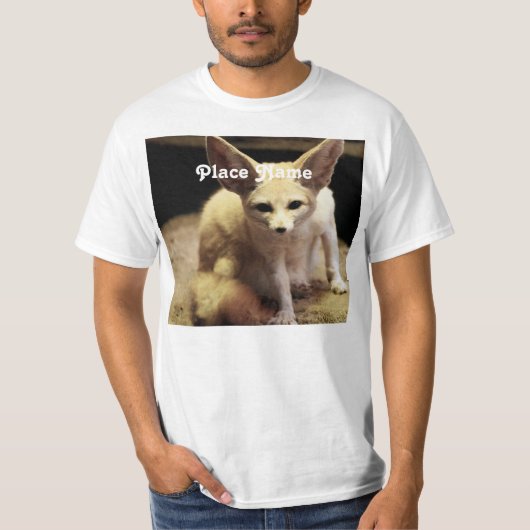 T-shirt Fox de l'Algérie Fennec (Devant)