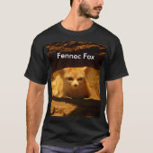 T-shirt Fox de l'Algérie Fennec (Devant)