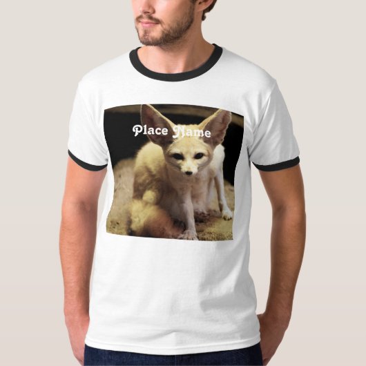 T-shirt Fox de l'Algérie Fennec (Devant)