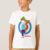 T-shirt Fox de Rollerskating (Devant)