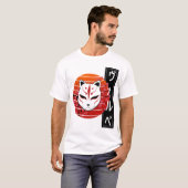 T-shirt fox design (Devant entier)
