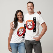 T-shirt fox design (Unisexe)